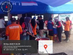 Dinsos Sumbar Kerahkan 605 TAGANA, Dirikan 55 Dapur Umum, dan Salurkan 8,6 Ton Beras untuk Korban Bencana
