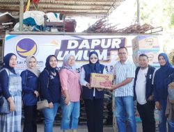 Peduli Warga Terdampak Banjir, Lisda Hendrajoni Salurkan Bantuan Lewat Partai NasDem Kota Padang