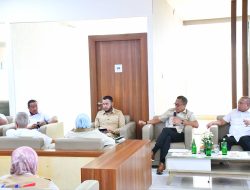 Walikota Fadly Amran Hadiri Rakor Pemulihan Pasca Bencana Bersama Wamen BUMN