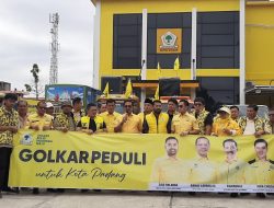 DPD Golkar Sumbar Turun Tangan di Lokasi Banjir Bandang,dan Berikan Bantuan