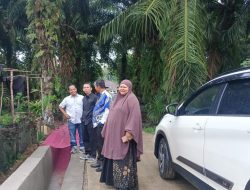 Reses Anggota DPRD Sumbar Ali Muda, Tinjau Pembangunan Drainase di Jorong Sumpadang, Nagari Padang Metinggi