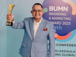 Muchdian Muchlis Raih Best CMO di Ajang BUMN Branding dan Marketing Award 2025