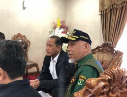Gubernur Mahyeldi Sambut Menteri Lingkungan Hidup, Minta Dukungan Pemulihan Pascabencana