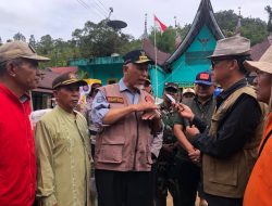Tinjau Daerah Terdampak Bencana di Limapuluh Kota, Gubernur Mahyeldi Serap Aspirasi Masyarakat