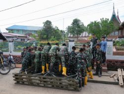 Bupati Solok Bersama Dandim 0309 Solok Resmikan Jembatan Bailey Penghubung Nagari Sawah Suduik dengan Koto Hilalang