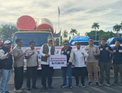 Gubernur Mahyeldi Terima Bantuan dari SPBA untuk Korban Bencana Hidrometeorologi di Sumbar