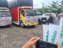 Walikota Batam Lepas Bantuan IKSB untuk Korban Bencana di Sumbar