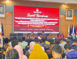 KPU Sumbar Gelar Rakor SAKIP, Ketua KPU Ingatkan Kesiapan Dokumen Anggaran