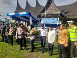 Kapolda Sumbar Irjen Pol Gatot Tri Suryanta Kerahkan Personel Gabungan Amankan Nataru 2025
