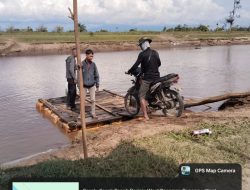 Pasca Banjir, Masyarakat Maligi Desak Pemkab Pasaman Barat Segera Buat Jembatan Penghubung
