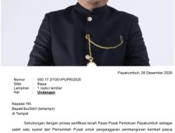 Soal Tanah Pasar Payakumbuh, Anton Permana Dt. Hitam : Sudah Diingatkan, Biar Hukum yang Bicara!