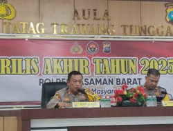 Polres Pasaman Barat Sampaikan Capaian Kinerja di Tahun 2025