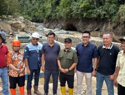 Ketua Muharlion Tinjau Langsung Intake Palukuhan PDAM Pasca Banjir,Targetkan Air Normal Jelang Tahun Baru