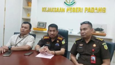 Kejari Padang Tetapkan 3 Tersangka Kasus Kredit Modal Kerja, Salah Satunya Anggota DPRD Sumbar