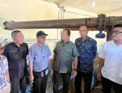 Ketua DPRD Padang Bersama Komisi II Tinjau Instalasi Intake PDAM Pascabencana