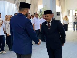 Raju Minropa Dilantik Sebagai Pj Sekda, Diminta Fokus Percepat Pemulihan Pascabencana