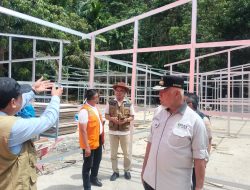 Mahyeldi Tinjau Pembangunan Huntara di Bayang Utara, Dorong Percepatan Pemulihan Warga Terdampak Bencana