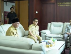 Gubernur Mahyeldi Koordinasi dengan BPK Sumbar Terkait Penanganan Bencana Hidrometeorologi