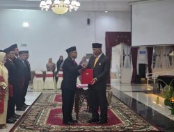 Perkuat Kinerja Birokrasi, Gubernur Mahyeldi Lantik Enam Pejabat Tinggi Pratama dilingkup Pemprov Sumbar