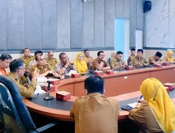 Rapat Evaluasi Penanganan Bencana dan Rencana Pemulihan Pascabencana Hidrometeorologi