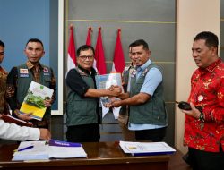 Pemkab Solok Serahkan Dokumen R3P kepada BNPB pada Rakor Sinergitas Sumbar 2026