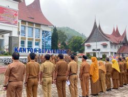 Pemkab Solok Gelar Apel Pagi, Tekankan Kedisiplinan