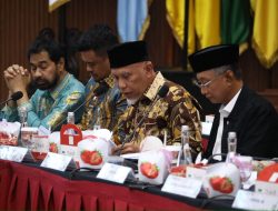 Hadiri Rakor Satgas Nasional, Gubernur Mahyeldi Laporkan Kondisi Terkini Pascabencana Sumbar