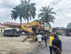 Satreskrim Polres Pasaman Barat Amankan Delapan Orang Penambang PETI Liar