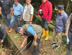 Tinjau Longsor Banda Gadang, Pemprov Sumbar Alokasikan Rp. 2 Miliar untuk Pemulihan Irigasi
