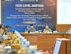 Pemprov Sumbar Siapkan Langkah Intervensi Hadapi Tekanan Inflasi Pasca Bencana dan Jelang Ramadhan