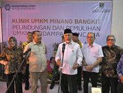 Pemerintah Resmikan Klinik UMKM Minang Bangkit untuk Percepat Pemulihan Ekonomi Pascabencana di Sumbar
