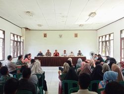 Satpol PP dan Damkar Pemkab Pasbar Bersama Forkopimca Gelar Sosialisasi Kamtibmas di Nagari