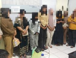 Satpol PP Pasaman Barat Amankan 8 0rang Pasangan Tidak Ikatan Suami Istri di Penginapan