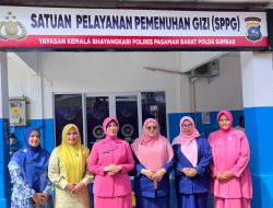 Yayasan Kemala Bhayangkari Polres Pasaman Barat Salurkan MBG di SMA Negeri 1 Pasaman