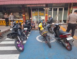 Kapolresta Padang Amankan 14 Pembalap Liar dan 10 Motor di Taman Melati