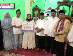 Bupati Yulianto Dampingi Tim Safari Ramadan Pemprov Sumbar di Masjid Nurus Sa,adah Kinali