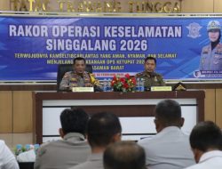 Polres Pasaman Barat Gelar Apel Pasukan Operasi Keselamatan Singgalang 2026