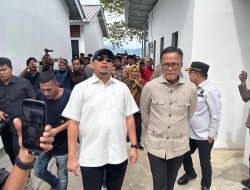 Dony Oskaria Tinjau Huntara di Malalo Tegaskan Peran BUMN untuk Rakyat
