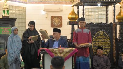 Subuh Mubarakah di Kota Solok, Gubernur Mahyeldi Mengajak Generasi Muda Memperkuat Karakter