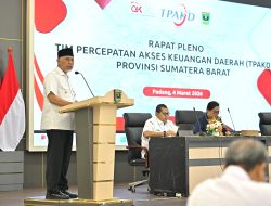 Gubernur Mahyeldi : Perkuat Ekonomi Daerah dengan Meningkatkan Literasi dan Inklusi Keuangan Masyarakat