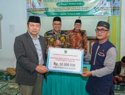 Safari Ramadan di Pesisir Selatan, Sekda Sumbar Ajak Masyarakat Jaga Generasi Muda dari Pengaruh Narkoba