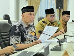 Rakor di Padang Panjang, Gubernur Mahyeldi Tekankan Penguatan Kolaborasi Antarlevel Pemerintahan