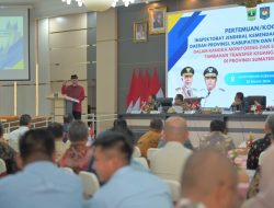 Pemprov Sumbar dan Itjen Kemendagri Gelar Rakor untuk Samakan Persepsi Pemanfaatan TKD