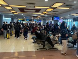Puncak Arus Balik Tiba, Bandara Internasional Minangkabau Dipadati Flight