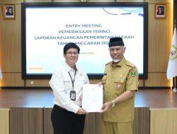 Gubernur Mahyeldi Serahkan LKPD 2025 ke BPK, Tegaskan Komitmen Transparansi dan Akuntabilitas Keuangan