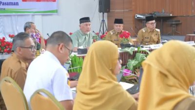 Pemkab Pasaman dan Pemprov Sumbar Perkuat Sinergi Dalam Pembangunan