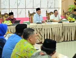 Rakor di Kota Pariaman, Gubernur Mahyeldi Dorong Pertumbuhan Ekonomi Melalui Sinergitas Daerah