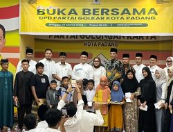 DPD Partai Golkar Kota Padang Adakan Buka Puasa Bersama Pengurus dan Anak Yatim