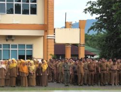 Pemkab Pasaman Barat Gelar Apel Gabungan Pasca Lebaran 1447 H