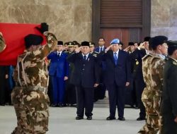 Prabowo Beri Penghormatan Terakhir, Tiga Putra Terbaik Bangsa Dipulangkan dari Lebanon